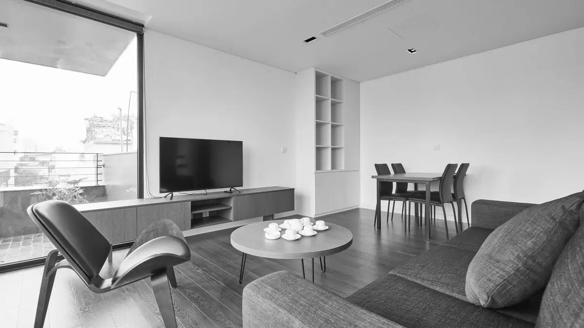 Interior de imóvel residencial de alto padrão